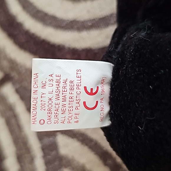 TY DALE EARNHARDT No 3 ORIGINAL BEANIE BABY - Picture 8 of 8